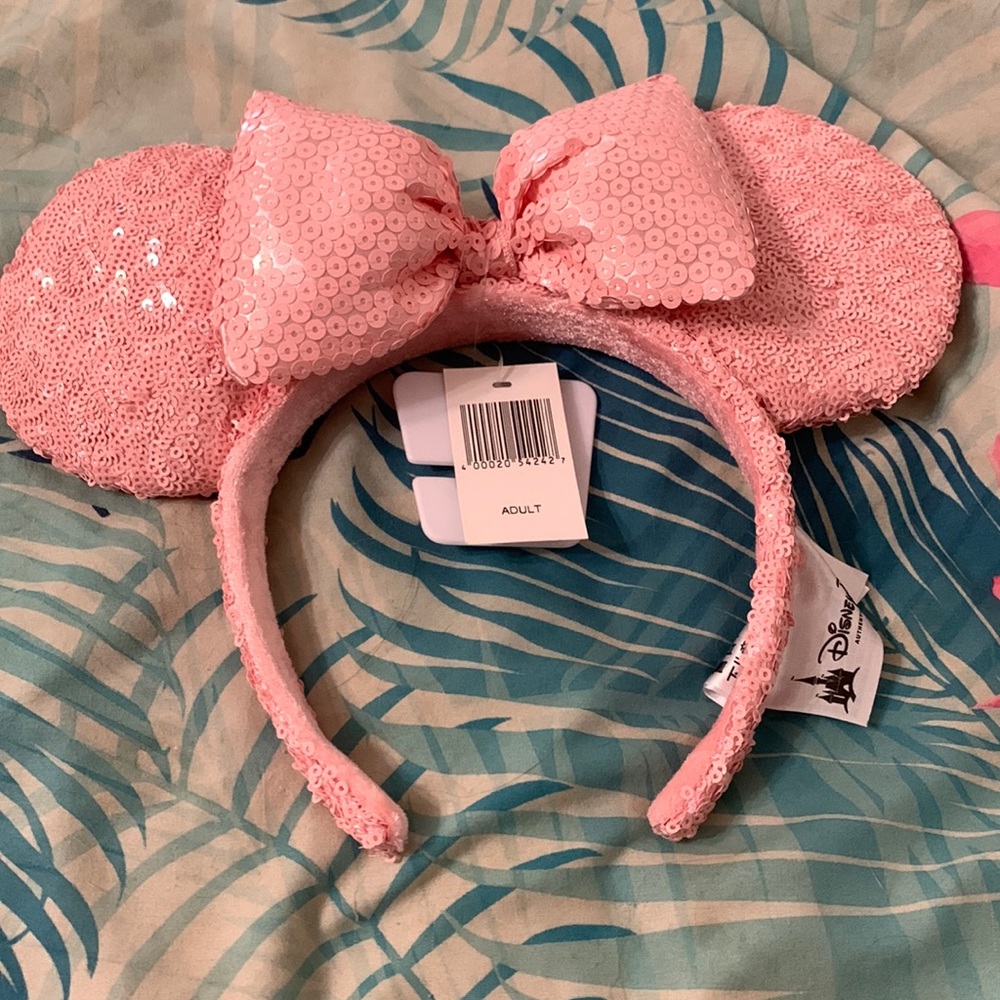 Pink Minnie ears